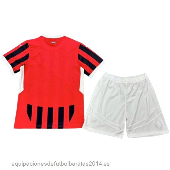 Nuevo 1ª Conjunto De Hombre AC Milan 24/25 Rojo Baratas